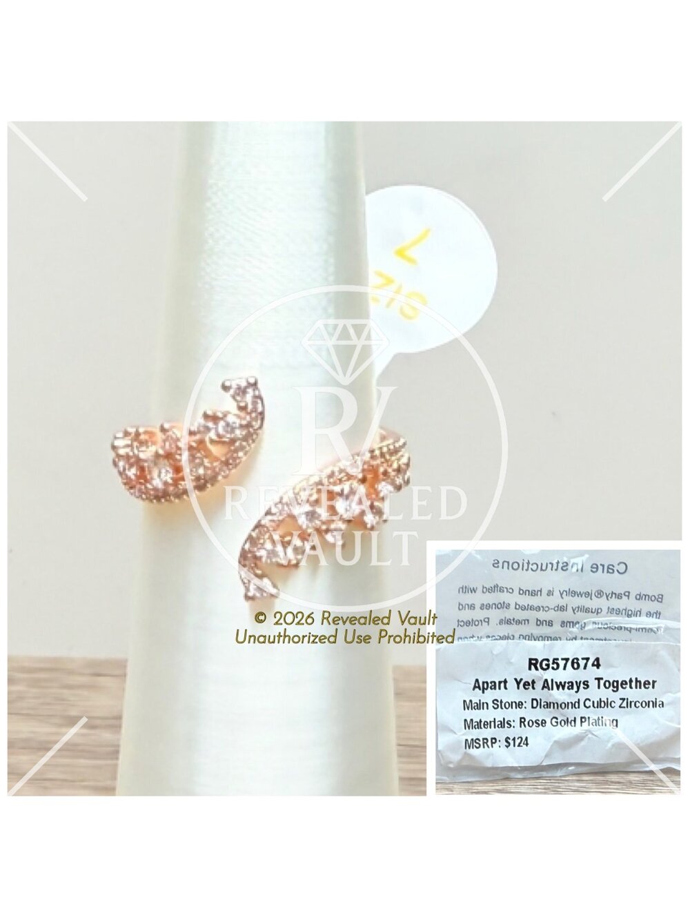 Apart Yet Always Together - Size 7 - Lumina
